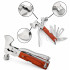 Daudzfunkcionāls instruments – kabatas nazis, zāģis, āmurs, cirvis, tērauds, futrālis