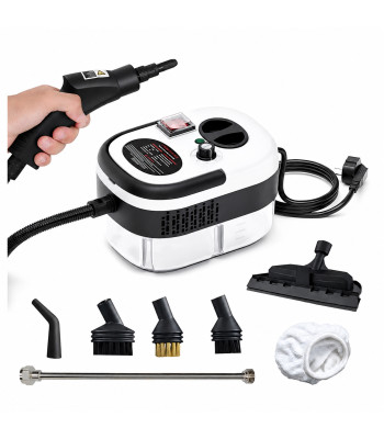 Universāls tvaika tīrītājs un tvaika putekļsūcējs tīrīšanai 2500W