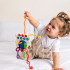 Sensorāla rotaļlieta – Popit graužamais grabulis zīdaiņiem ratiņiem un automašīnai 4w1