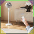 Bezvadu stāvošais ventilators terasei, grīdai un birojam ar tālvadības pulti, 3w1, 38–82 cm