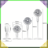 Bezvadu stāvošais ventilators terasei, grīdai un birojam ar tālvadības pulti, 3w1, 38–82 cm