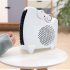 Pārnēsājams termoventilators, elektriskais sildītājs un ventilators 600W