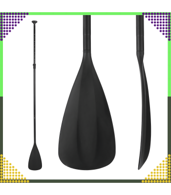 Saliekams kajaka airis SUP dēlim 2 vienā, regulējams, 3 daļīgs Pro 210 cm