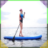 Saliekams kajaka airis SUP dēlim 2 vienā, regulējams, 3 daļīgs Pro 210 cm