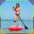 Saliekams kajaka airis SUP dēlim 2 vienā, regulējams, 3 daļīgs Pro 210 cm