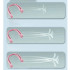 Pārnēsājams kakla ventilators, mini dzesēšanas ventilators ar USB Kinscoter