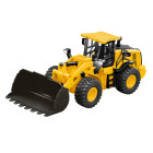 RC buldozers ar tālvadības pulti, celtniecības tehnika, liels