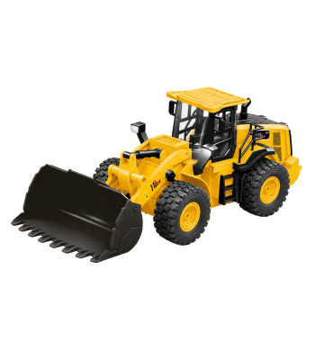 RC buldozers ar tālvadības pulti, celtniecības tehnika, liels