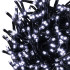 Ziemassvētku dekoratīvā LED lampiņu virtene, 200 LED, auksti balta, 20 m