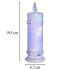 Elektriskā LED svece, sveces ieliktnis kapu lukturiem ar baterijām un spīdumiem 19,5 cm