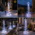 Ziemassvētku spirālveida gaismas egle mājai, birojam un veikalam, 120 LED
