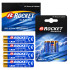 Sārma baterijas, 10 iepakojumi pa 4 gab., Rocket RL03 AAA LR3 1,5V