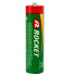 Cinka–oglekļa pirksta bateriju komplekts Rocket, AA R6 1,5V, 6x4 gab.