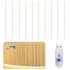 Gaismas aizkars, Ziemassvētku lampiņu virtene, silti baltā krāsā, USB, 300 lampiņas, 3 m