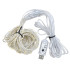 Gaismas aizkars, Ziemassvētku lampiņu virtene, silti baltā krāsā, USB, 300 lampiņas, 3 m