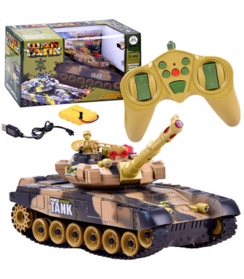 Radiovadāms kaujas tanks 2,4 GHz RC0036MO