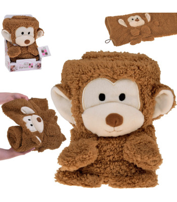 Mīksta sega–mīļmantiņa 2 vienā mokka mouse My Pet Blankie MAŁPKA ZA0724