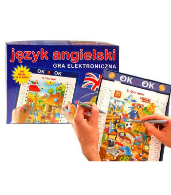 Jawa elektroniskā izglītojošā spēle «Angļu valoda» ar 360 vārdiem GR0124