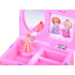 Rozā mūzikas lādīte rotaslietām mazas meitenes dārgumiem ZA1307