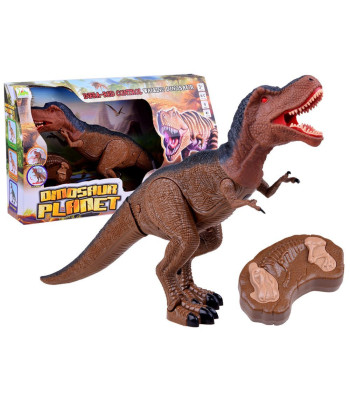 Interaktīvs ar tālvadības pulti vadāms dinozaurs T-Rex RC0333