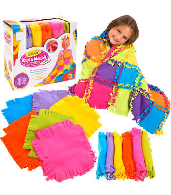 Radošs DIY flīsa patchwork segas komplekts ZA1551