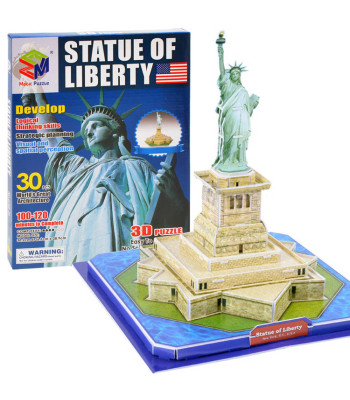 3D telpiskā puzle Brīvības statuja ASV ZA1579