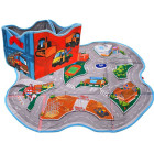 Radoša rotaļlietu kaste un paklājs ULICE 2in1 ZA1675 78 x 70,5cm