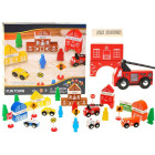 Koka klucīši PILSĒTIŅA Ugunsdzēsēji