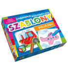 Multigra Transportlīdzekļu Šablonu Komplekts + Krītiņi KS0013