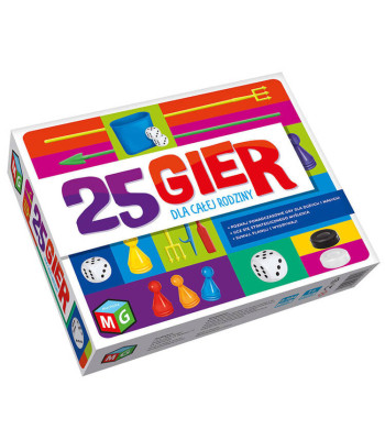 Multigra galda spēles visai ģimenei – 25 spēles GR0296
