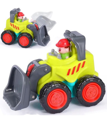 Būvniecības rotaļu auto – buldozers, celtnis, pašizgāzējs ZA2343