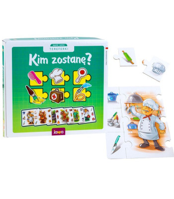 Izglītojoša profesiju puzle “Kas es būšu?” GR0304