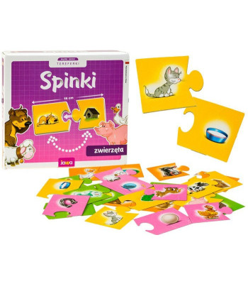 Jawa izglītojošā spēle SPINKI – ZWIERZĘTA GR0308