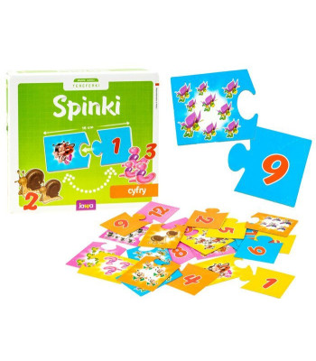 Jawa izglītojošā spēle SPINKI – cipari, puzle GR0309