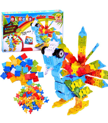 Krāsaini radošie 3D klucīši PAW ZA2519 227 elementi