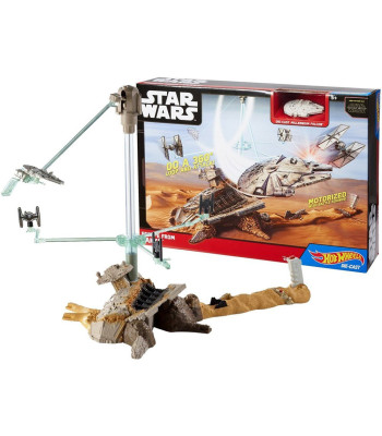 Hot Wheels Star Wars kosmosa kuģu komplekts ar piedziņu un kaujas skaņu ZA2744