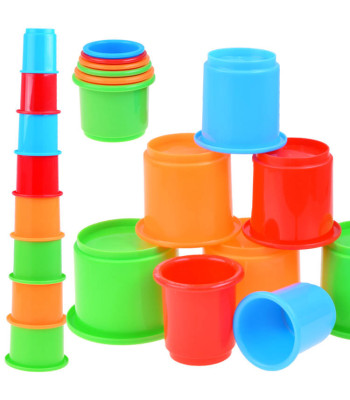 Krāsainas Little Tikes krūzītes – piramīda ZA2766