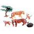 Safari dzīvnieku figūriņu komplekts - Tīģeru ģimene