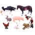Saimniecības Dzīvnieku Figūru Komplekts