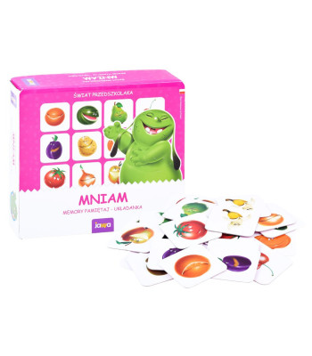 Jawa atmiņas spēle pirmsskolas vecuma bērniem Memory MNIAM GR0386 mini