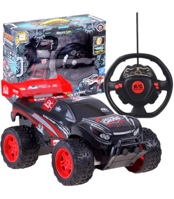 Attālināti vadāma automašīna ar stūres formas pulti RC0488