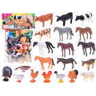 Saimniecības Dzīvnieki 20 Figūriņas ZA3105