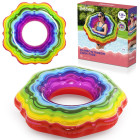 Bestway Piepūšamais peldēšanas riņķis 115 cm KRĀSAINA ŽELEJA 36163