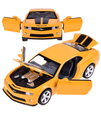 Metāla rotaļu automobilis ar gaismām un skaņu Chevrolet Camaro SS ZA3146 1:32