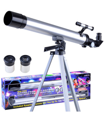 LUNETA teleskops ar statīvu ES0023, 60x 100x