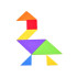 Loģiskā puzle Tangram