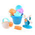 Mīkstais Smilšu Rotaļu Komplekts WODY ar Spaini un Formām ZA3404