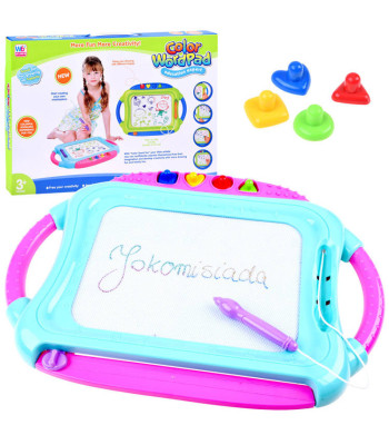 Krāsaina zīmēšanas tāfele ar zīmogiem TA0089