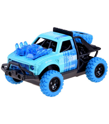 Metāla auto Predator 4x4 kaskadieru braukšanai ar gaismu un skaņu ZA3581, 11 x 6,5 x 6 cm