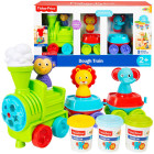 Fisher Price Plastilīna vilciens 3 krāsās ZA3619